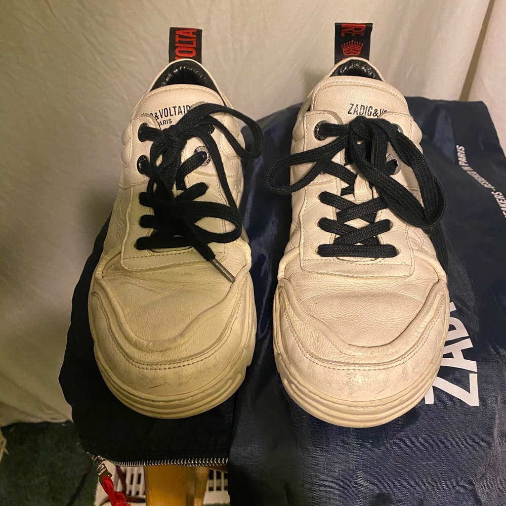 Zadig and Voltaire blaze sneakers size 39